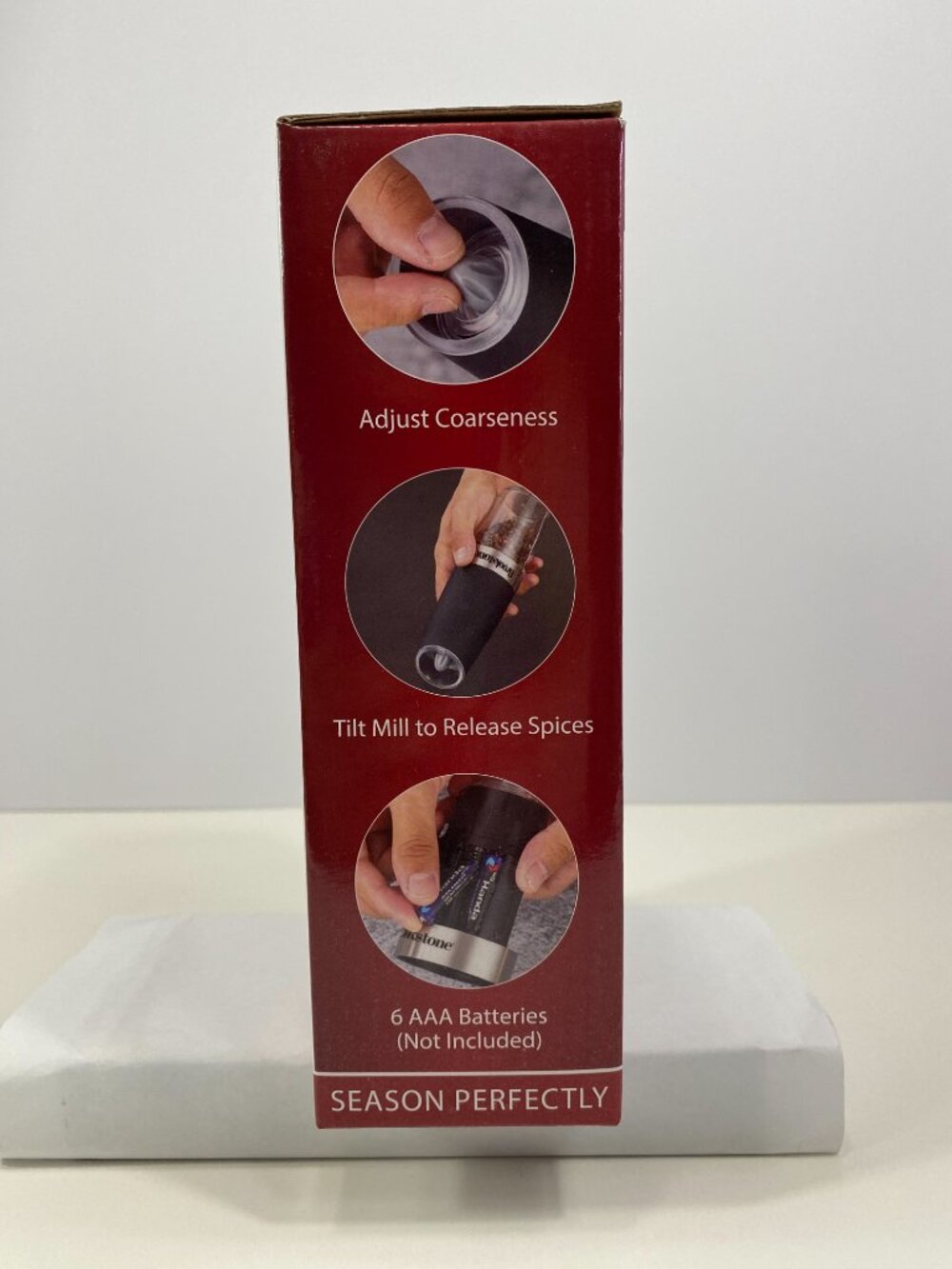 Brookstone Electric Salt and Pepper Mill Set - Picture 4 of 8